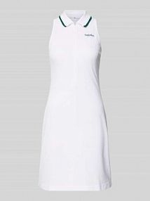 Sukienka mini z kołnierzykiem koszulowym adidas Sportswear biała EAN JZ0194