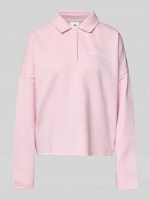 Bluza z nadrukiem z logo adidas Sportswear różowa damska EAN JM1949