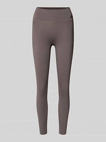Legginsy z nadrukiem z logo adidas Sportswear szare damskie EAN JZ1048