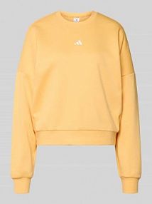 Bluza z logo i okrągłym dekoltem adidas Sportswear żółta damska EAN KC5278