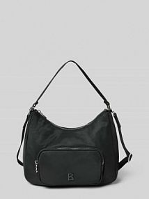Torebka z detalem z logo Bogner czarna EAN 4190002052