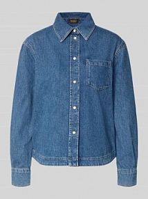 Kurtka jeansowa z listwą guzikową model Ivy Windsor niebieska damska EAN 30101792