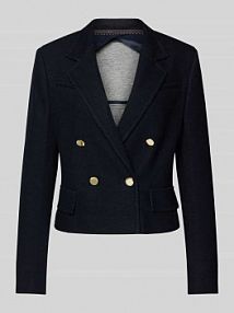 Żakiet z kołnierzem z klapami Windsor granatowy EAN 30101389