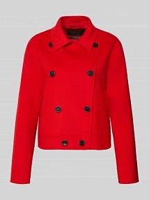 Kurtka o kroju regular fit z wykładanym kołnierzem Windsor czerwona damska EAN 30100636