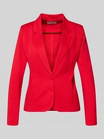 Żakiet o kroju slim fit z dodatkiem wiskozy model Nanni FREE/QUENT czerwony EAN 115241