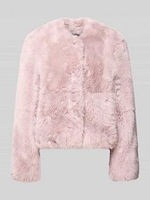 Kurtka ze sztucznego futra model Halle STAND STUDIO fioletowa damska EAN 62267-9416