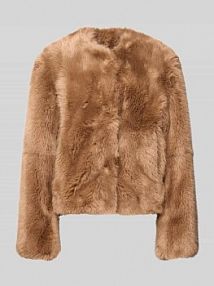 Kurtka ze sztucznego futra model Halle STAND STUDIO brązowa damska EAN 62267-9416