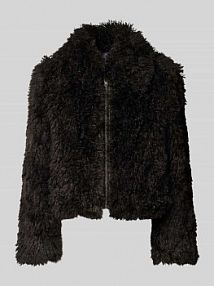 Kurtka z futerka z zamkiem błyskawicznym STAND STUDIO szara damska EAN 66586-9422