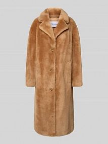 Płaszcz ze sztucznego futra model Gabriella STAND STUDIO beżowy damski EAN 66590-9423