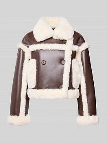 Kurtka z imitacji skóry model Kristy STAND STUDIO brązowa damska EAN 61090-9149