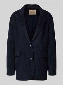 Żakiet z kieszeniami z patką model Karita Idun MOS MOSH niebieski EAN 175550