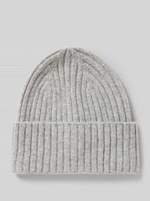 Czapka z dodatkiem wełny model BISTELLA someday szara damska EAN 10488813673100