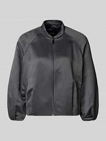 Bluzon ze stójką i zamkiem błyskawicznym model NORIELLA someday szara damska EAN 10486711829389