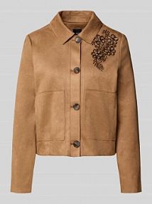 Żakiet z listwa guzikową Zero brązowy EAN 1010003563