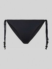 Figi bikini z detalem z logo model MASSA banana moon czarne EAN MASSA MARAVILLA