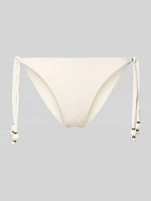 Figi bikini z detalem z logo model MASSA banana moon białe EAN MASSA MARAVILLA