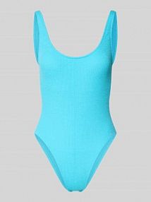 Body z detalem z logo model BELMAR banana moon turkusowe EAN BELMAR SCRUNCHY