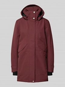 Parka z odpinanym kapturem model INDRA Didriksons czerwona EAN 505781
