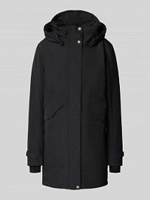 Parka z odpinanym kapturem model INDRA Didriksons czarna EAN 505781