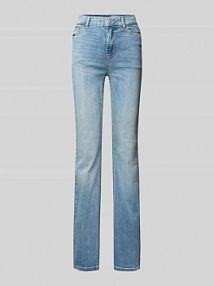 Jeansy rozkloszowane z 5 kieszeniami model WENDIE Noisy May niebieskie damskie EAN 27036588