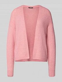 Kardigan o kroju loose fit z dodatkiem wełny Zero różowy EAN 1010003557