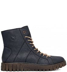 Trzewiki Rieker niebieskie damskie CEO-Y3420-14