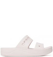 Klapki basenowe Crocs różowe damskie BAYA PLATFORM SANDAL 208188-6PI