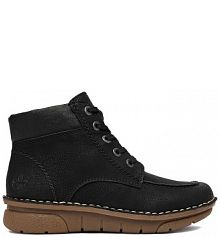 Trzewiki Rieker czarne damskie 73303-00