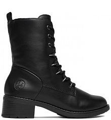 Trzewiki Rieker czarne damskie 75430-00