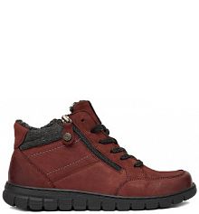 Trzewiki Go Soft bordowy damskie CEO-WI23-GHANA-07