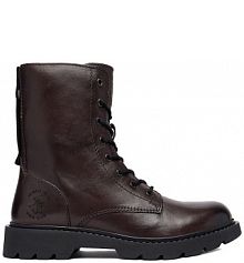 Trzewiki Beverly Hills Polo Club szare ciemny damskie CEO-WI45-TOSS-01