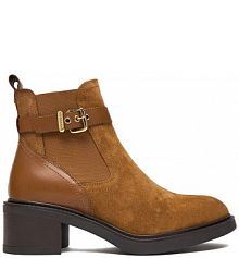 Botki na obcasie U.S. POLO ASSN. camel CEO-KATERI001W/ELE1