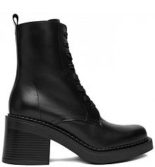 Trzewiki gino rossi czarne damskie C-MINA-27643PE