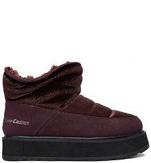 Botki na obcasie Juicy Couture brązowe EO-WS24267-02