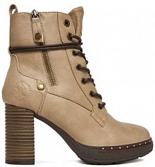 Trzewiki Beverly Hills Polo Club beżowe damskie CEO-WS6632-02