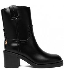 Botki na obcasie U.S. POLO ASSN. czarne EO-KATIA001W/EY1