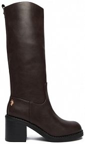 Kozaki U.S. POLO ASSN. brązowe damskie EO-SABINA002W/EY1