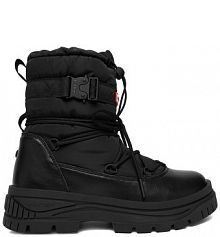 Botki na obcasie Hunter czarne CEO-H8-378