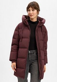 Kurtka puchowa  MMNova Kobiety Sztuczne włókno lila jednolity XS MOS MOSH damska