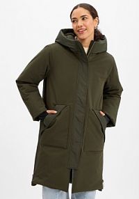 Płaszcz zimowy  MMLissa Bora Kobiety zielony jednolity XL MOS MOSH damski