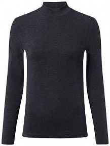 Koszulka z długim rękawem Kobiety Modal szary marmurkowy XL Marc O'Polo damski