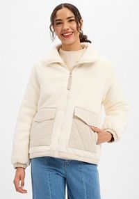 Kurtka polarowa  Arctika Kobiety Sztuczne włókno biała jednolity XL Ragwear damska