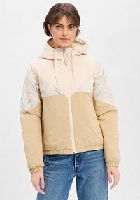 Kurtka funkcjonalna  Rochele Warm Kobiety beżowa/wielokolorowa wzorzysty XL Ragwear damska