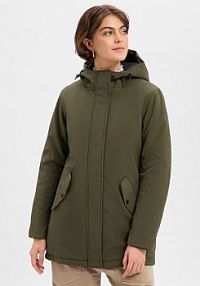 Kurtka zimowa  Navanuti Kobiety zielona jednolity XL Ragwear damska