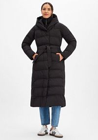 Płaszcz funkcjonalny  Niani Long Kobiety czarny jednolity XL Ragwear damski