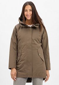 Parka   Alana Kobiety zielona/szara jednolity 48 Didriksons