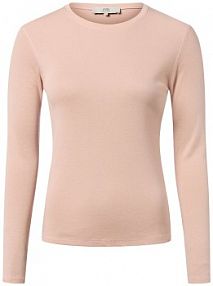 Koszulka z długim rękawem Kobiety Bawełna różowy jednolity XXL IPURI damski