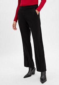 Spodnie materiałowe  Charlie Wide Tech Kobiety czarne jednolity 40 Someday damskie