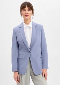 Długi blezer   C_Jabla3 Kobiety lila jednolity 42 BOSS Orange