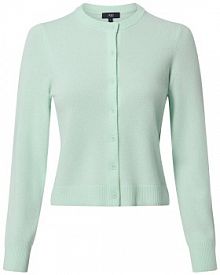 Kardigan z kaszmiru Kobiety Kaszmir (100%) zielony jednolity XXL IPURI